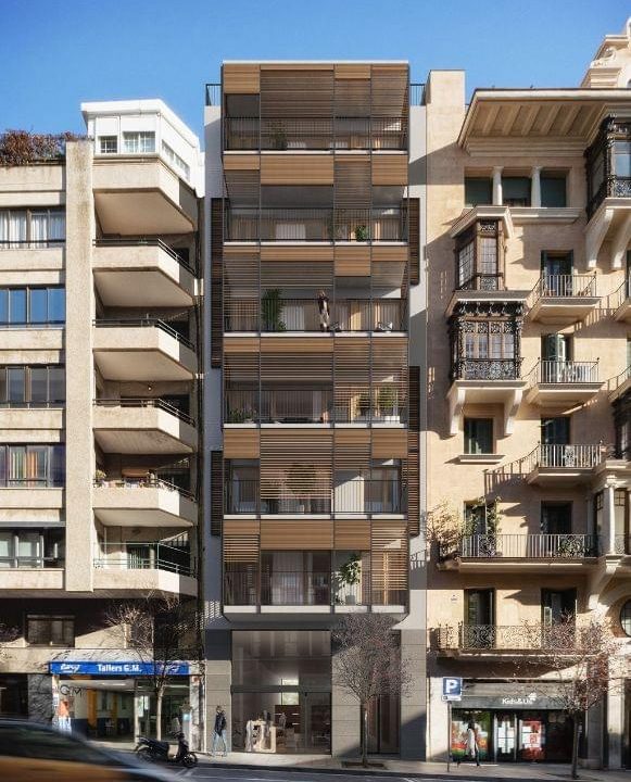 Promoción El Jardinet de Lesseps, obra nueva en Barcelona (Revista)