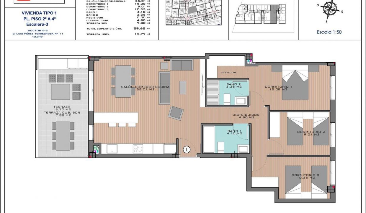 Promoción Edificio Alexander, obra nueva en Elche (Revista)