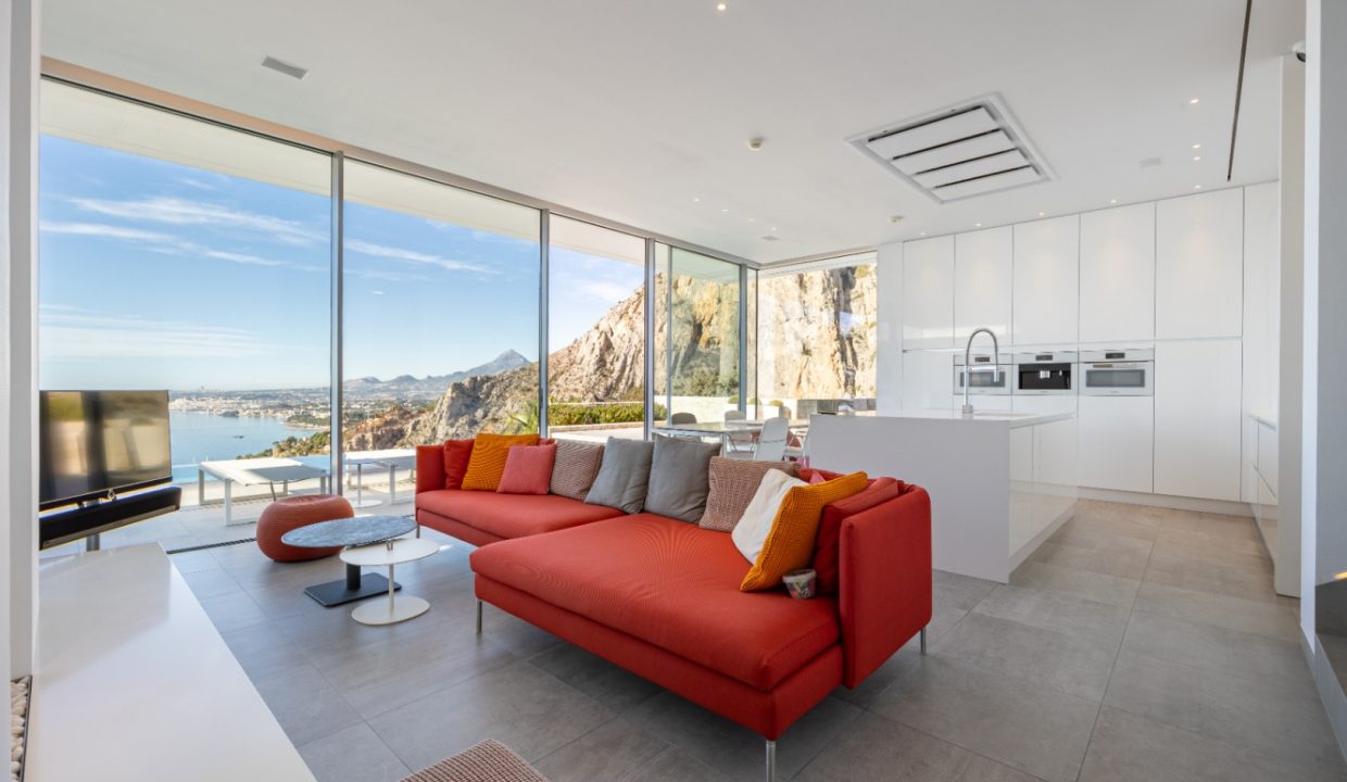 Promoción Villa con impresionantes vistas al mar, obra nueva en Altea (Revista)