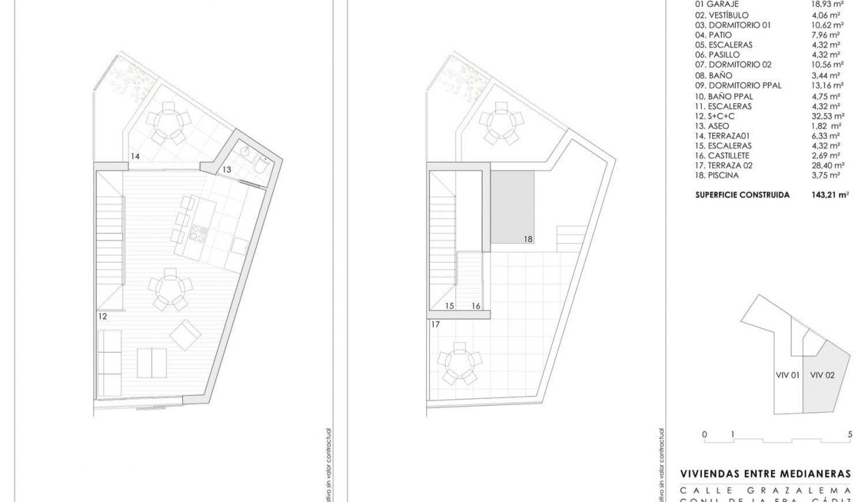 Promoción Calle Grazalema, obra nueva en Conil de la Frontera (Revista)