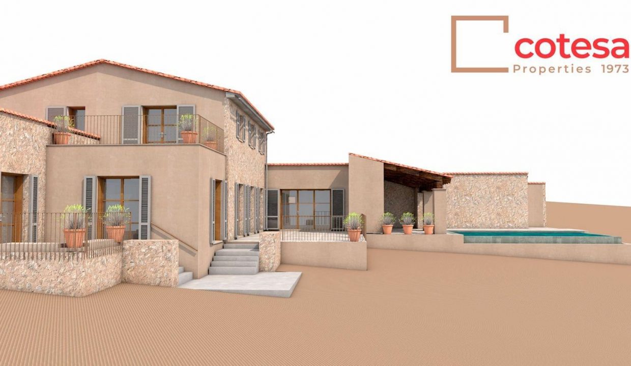 Promoción Finca Son Galta, obra nueva en Cala Bona (Revista)