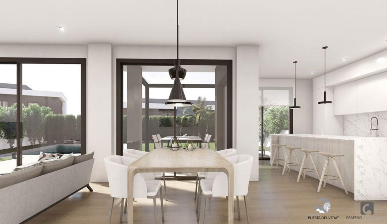 Promoción Residencial Puerta del Vedat, obra nueva en Urbanización Mas de la Montañeta (Revista)