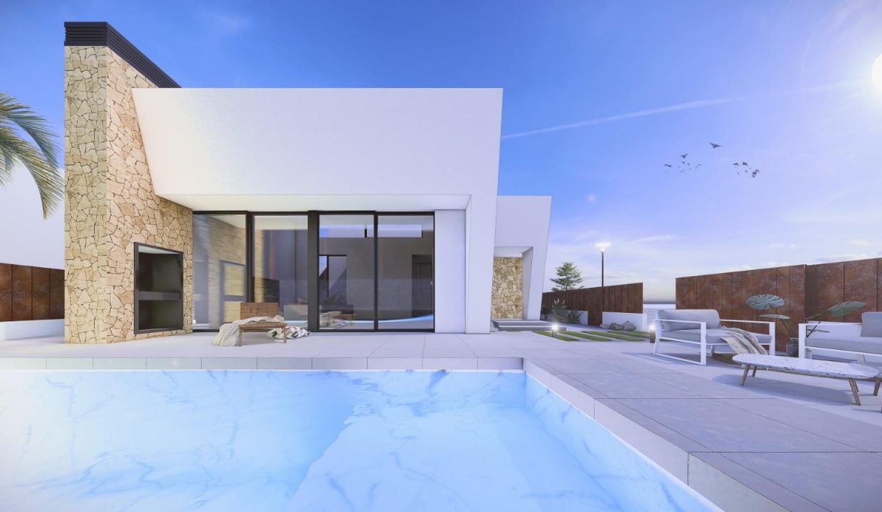 Promoción Sunset Lux Villas, obra nueva en San Pedro del Pinatar (Revista)