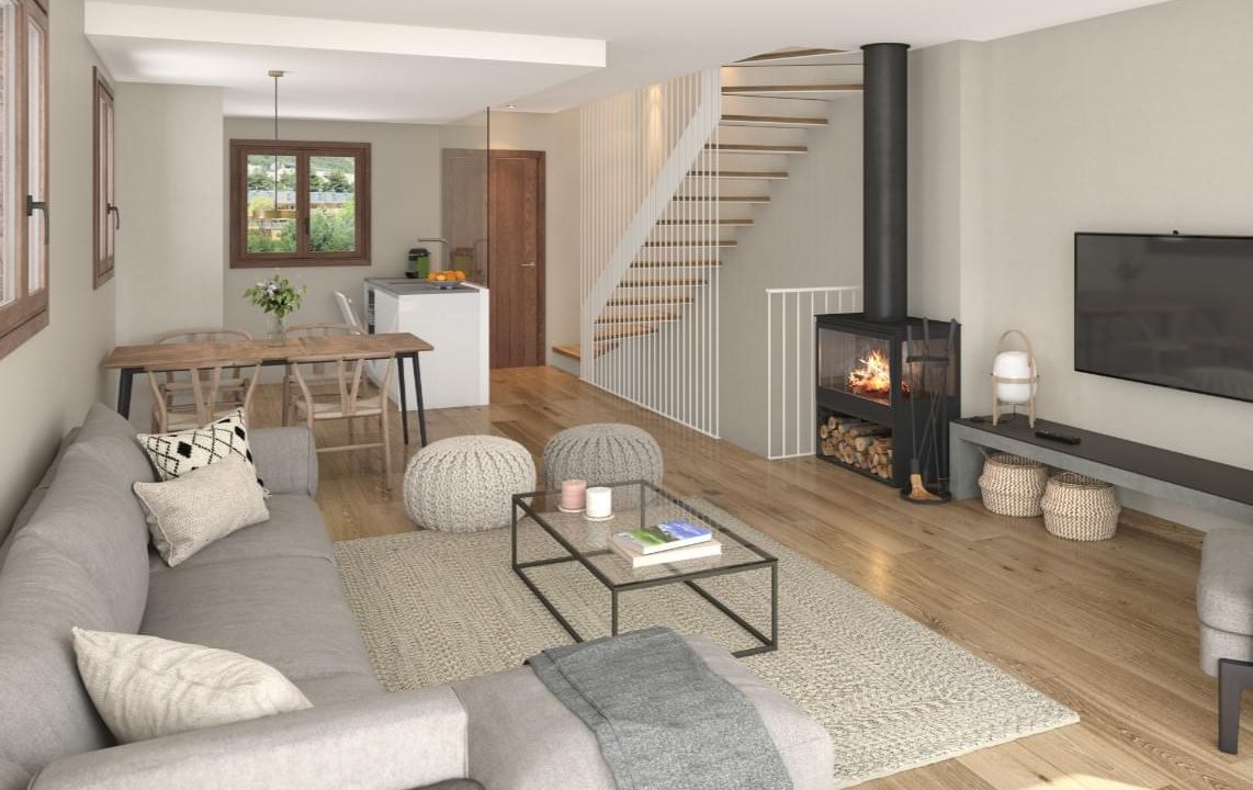 Promoción Residencial Iserías, obra nueva en Villanúa (Revista)