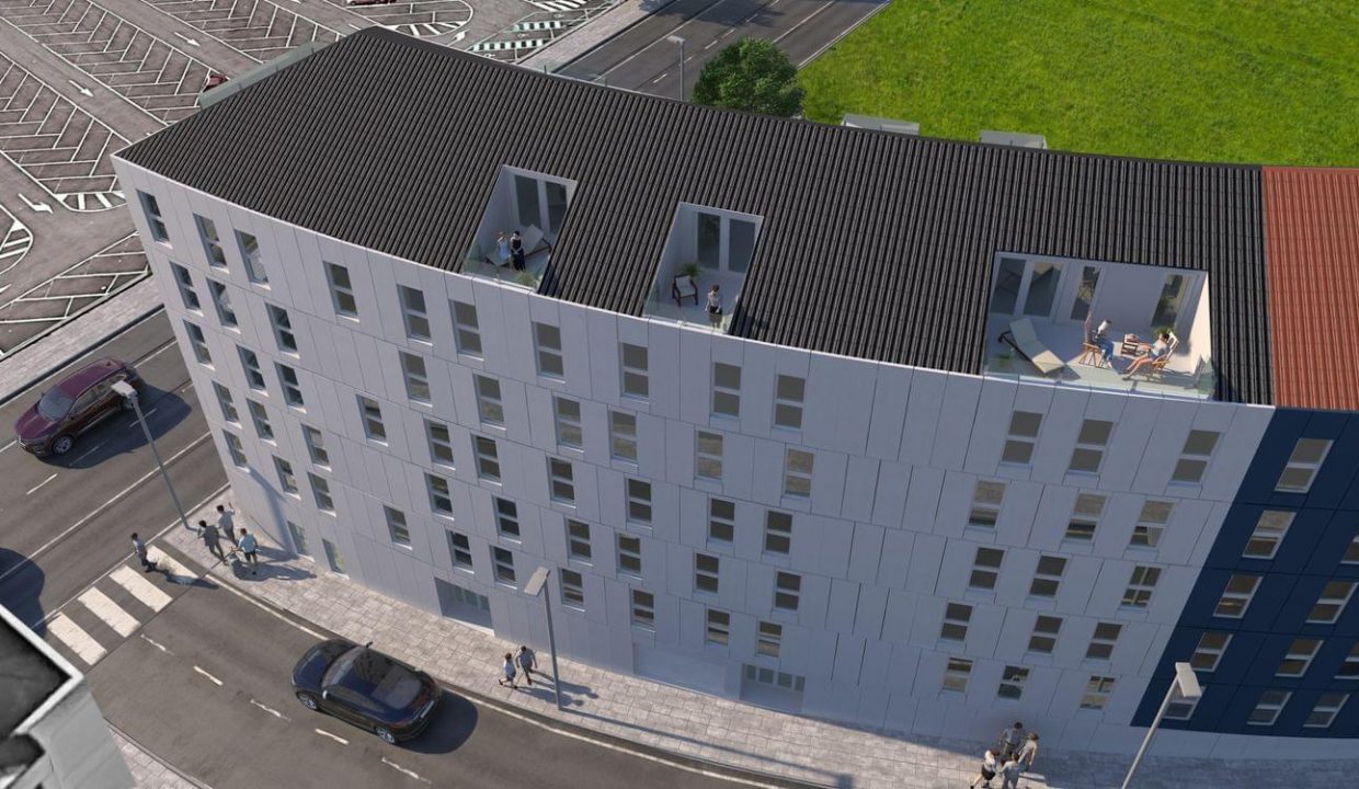 Promoción Santa Marta Novo Residencial S.C.G.V., obra nueva en Monte de Conxo (Revista)