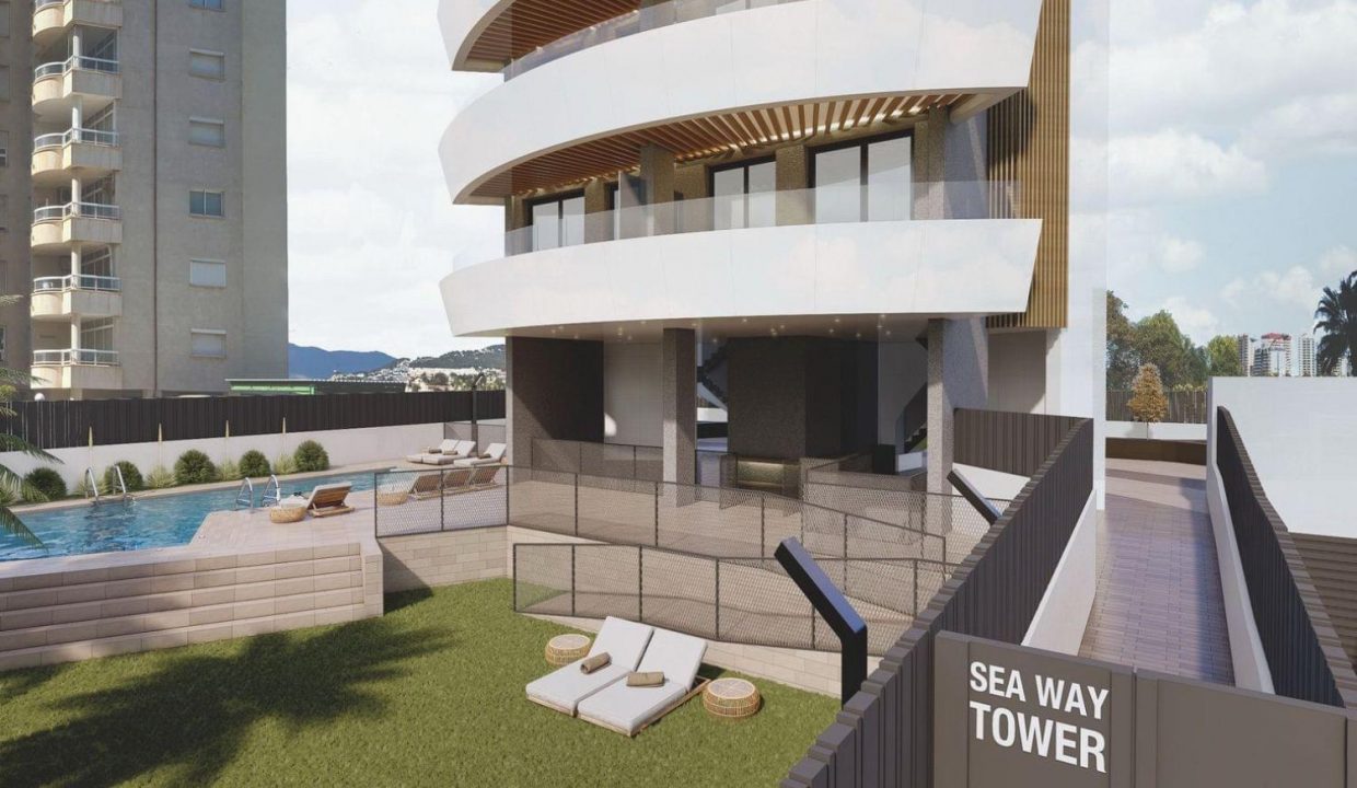 Promoción Seaway Tower, obra nueva en Calpe (Revista)
