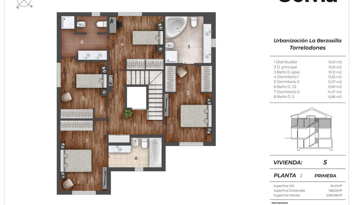 Promoción Chalets independientes en Av Comunidad de Madrid, Torrelodones (Madrid), obra nueva en Torrelodones Colonia (Revista)