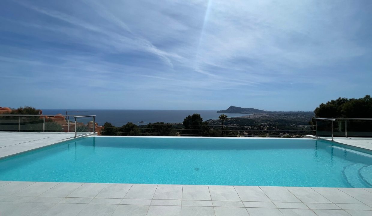 Promoción Excepcional villa de estilo moderno, obra nueva en Altea (Revista)
