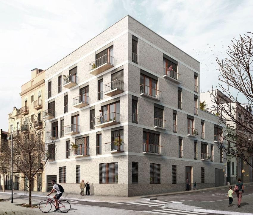 Promoción Degà Bahí, obra nueva en Barcelona (Revista)