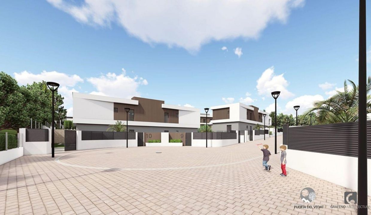 Promoción Residencial Puerta del Vedat, obra nueva en Urbanización Mas de la Montañeta (Revista)
