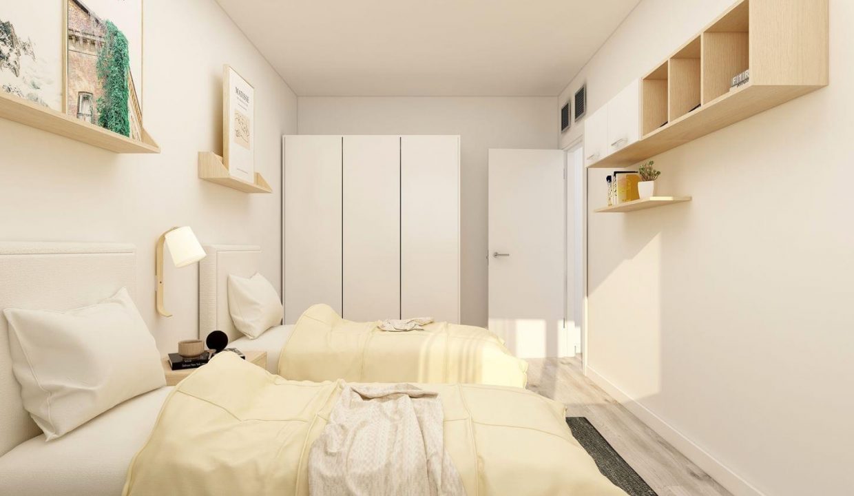Promoción Residencial patio los Naranjos, obra nueva en Zaragoza (Revista)