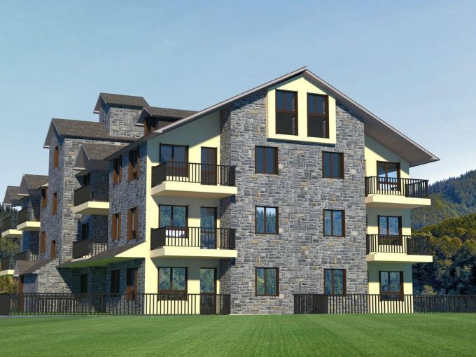 Promoción Edificio El Carrascal, obra nueva en Villanúa (Revista)