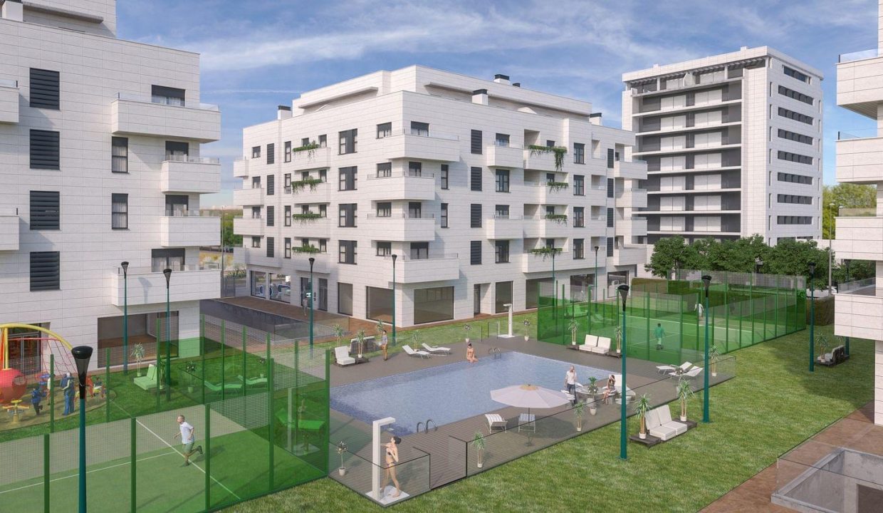 Promoción Residencial Jardines de la Universidad R-8.2, obra nueva en Badajoz (Revista)