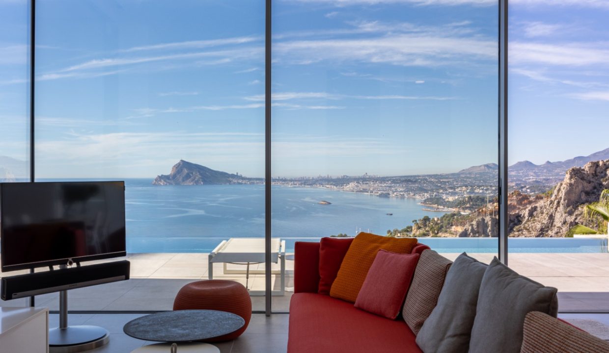 Promoción Villa con impresionantes vistas al mar, obra nueva en Altea (Revista)