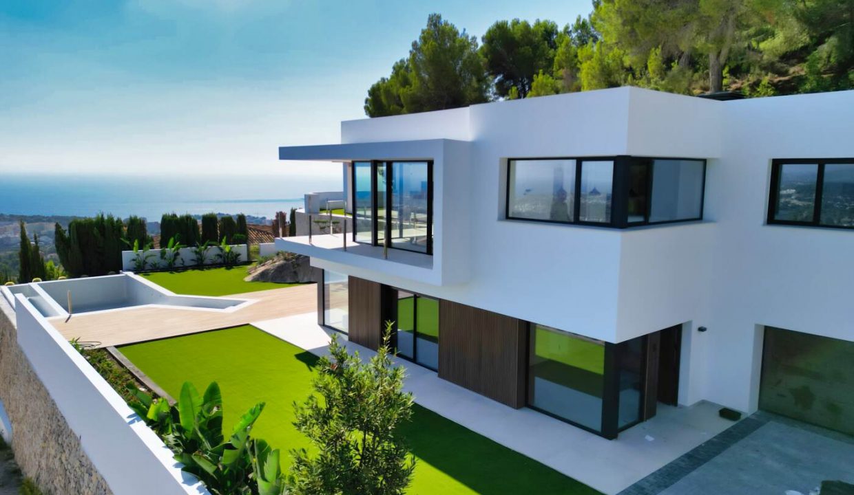 Promoción Villa de lujo con un estilo moderno e innovador,, obra nueva en Calpe (Revista)