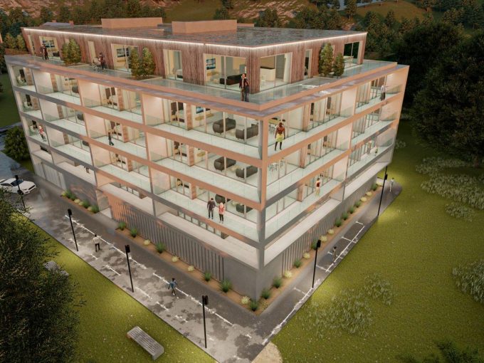Promoción Portus Sinum Playa , Sociedad Cooperativa, obra nueva en Portosín (Revista)