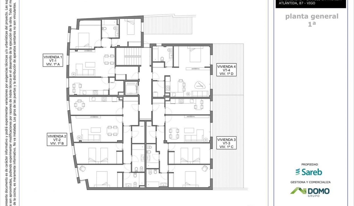Promoción Residencial Atlántida, obra nueva en Alcabre (Revista)
