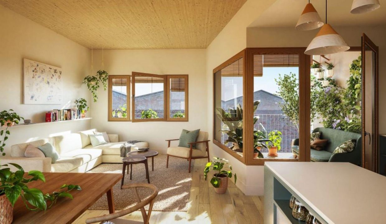 Promoción Covivienda ecológica Tomás Bretón, obra nueva en Madrid (Revista)