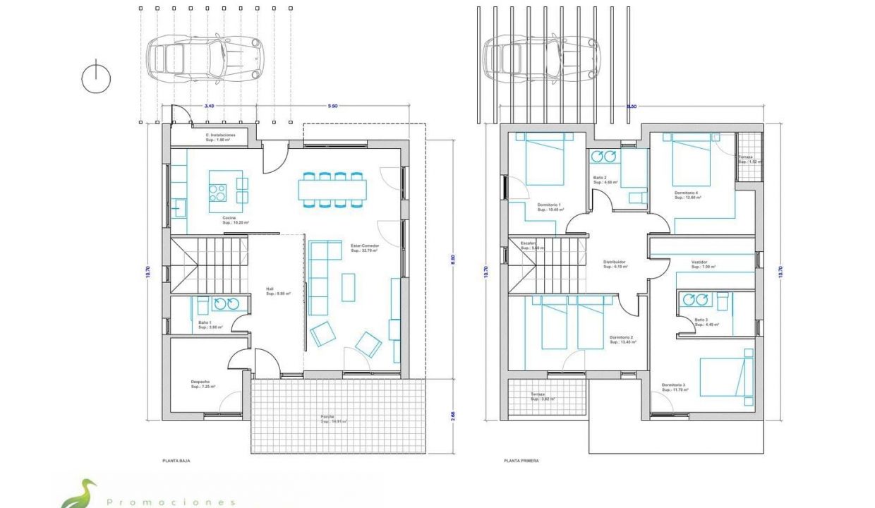 Promoción Villas del Arroyo, obra nueva en Azoños (Revista)