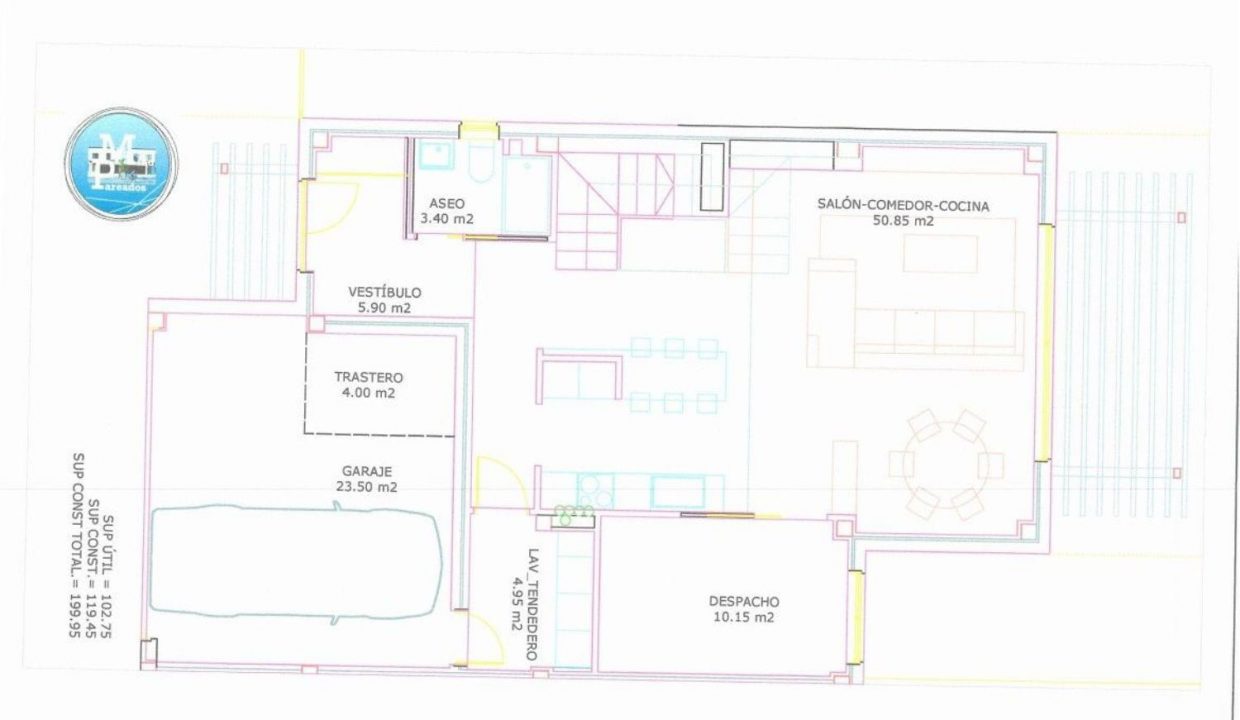 Promoción Residencial Pareados Miño, obra nueva en A Modia (Revista)