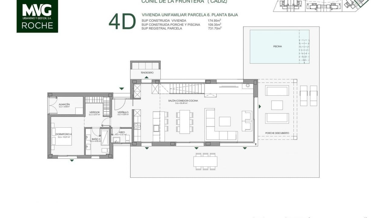 Promoción Chalet individual Urbanización Roche, obra nueva en Conil de la Frontera (Revista)