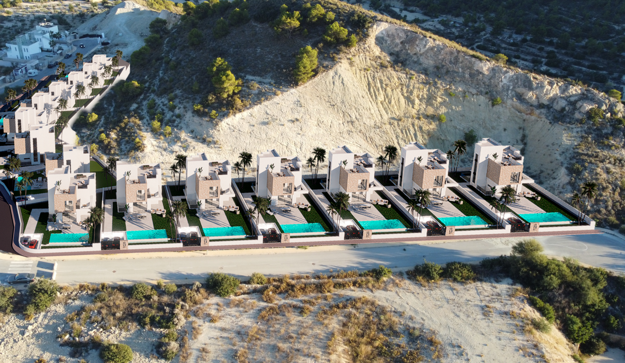 Promoción Las Bellas Luxury Villas, obra nueva en Finestrat (Revista)