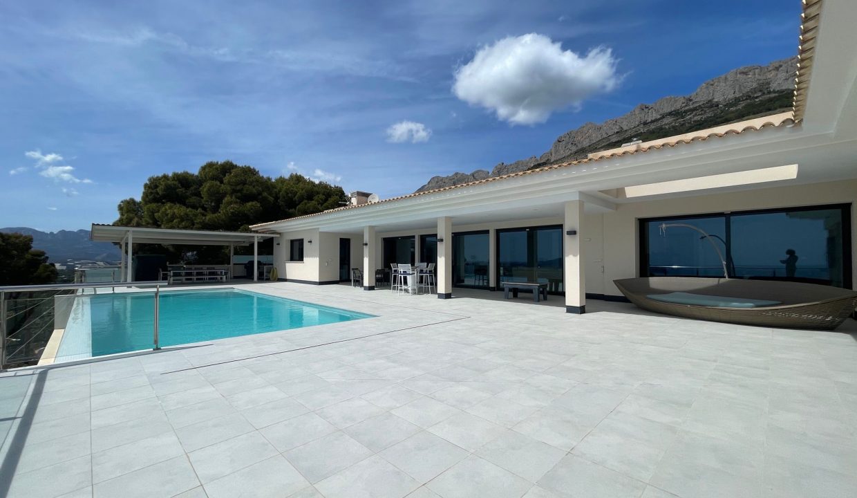 Promoción Excepcional villa de estilo moderno, obra nueva en Altea (Revista)
