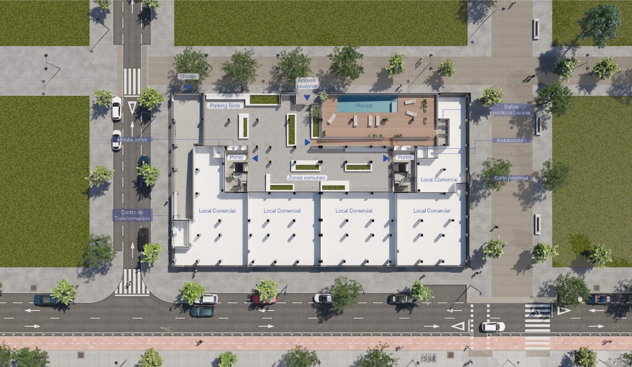 Promoción Residencial Navacerrada, obra nueva en Sevilla (Revista)