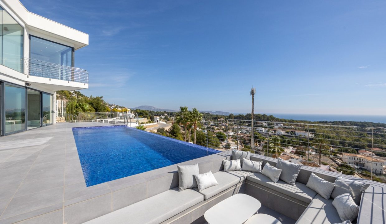 Promoción Impresionante villa en el pintoresco pueblo, obra nueva en Benisa (Revista)