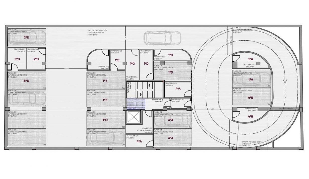 Promoción Edificio Avenida de la Concordia, obra nueva en As Serpes (Revista)