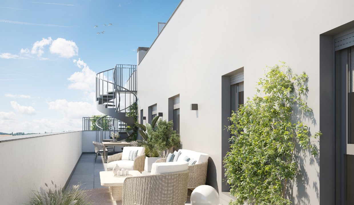Promoción Residencial Navacerrada, obra nueva en Sevilla (Revista)
