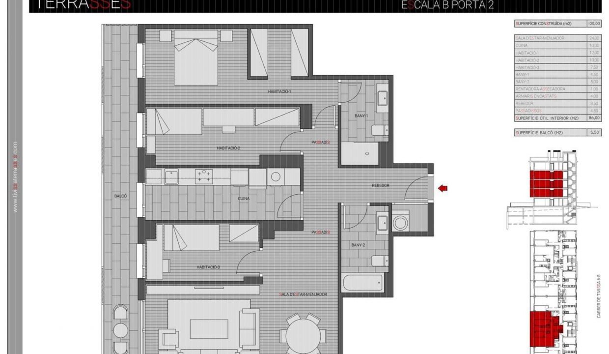 Promoción Tivissa Terrasses, obra nueva en Reus (Revista)
