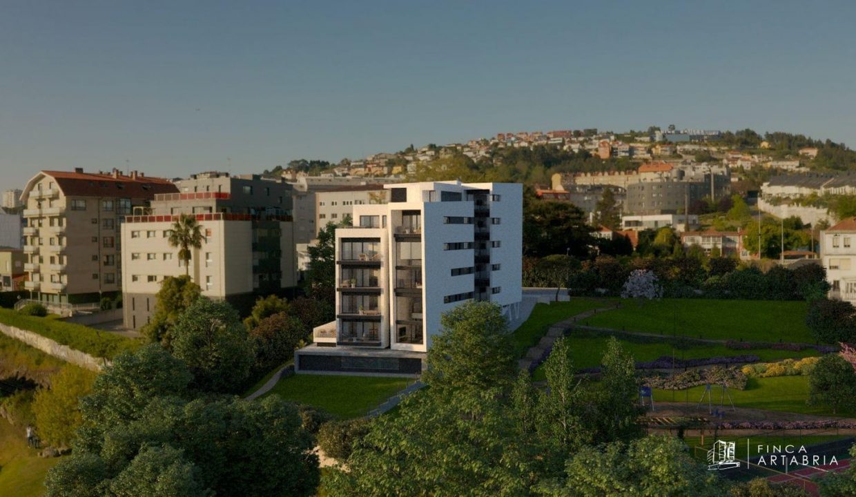 Promoción Finca Artabria, obra nueva en Elviña (Revista)