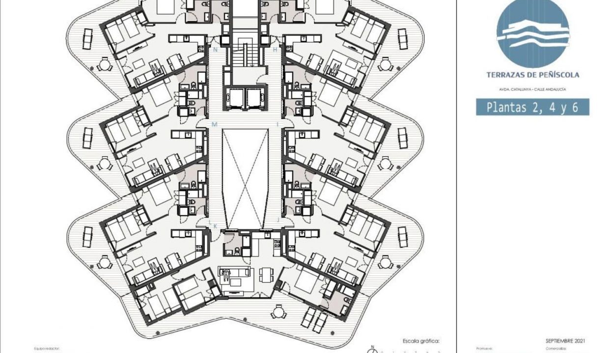 Promoción Terrazas de Peñíscola, obra nueva en Peñíscola (Revista)