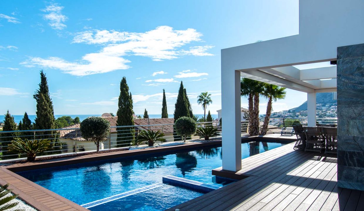 Promoción Excepcional villa de lujo, obra nueva en Calpe (Revista)