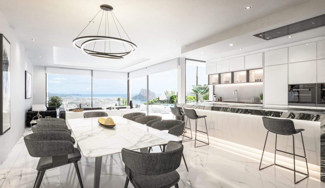 Promoción Villa contemporánea con una elegancia costera, obra nueva en Alicante (Revista)
