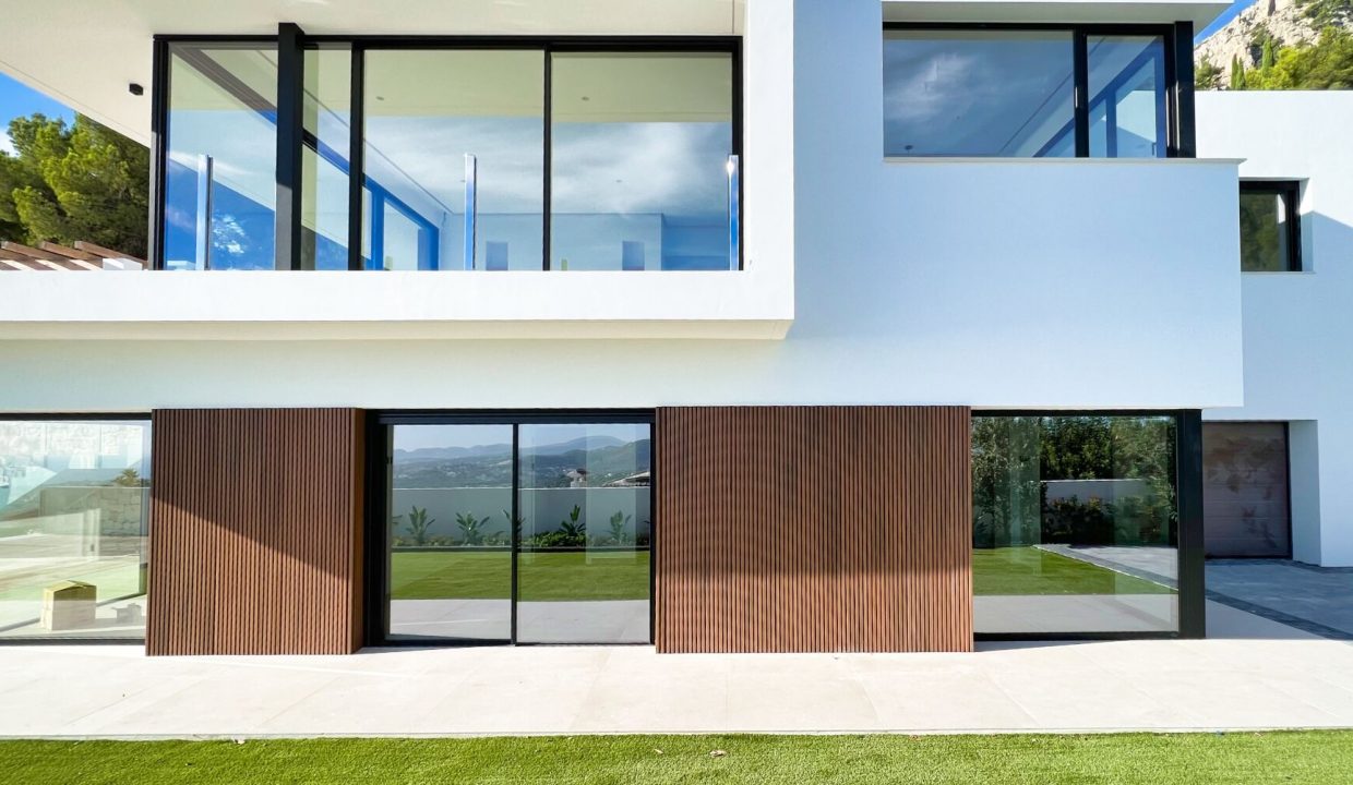Promoción Villa de lujo con un estilo moderno e innovador,, obra nueva en Calpe (Revista)