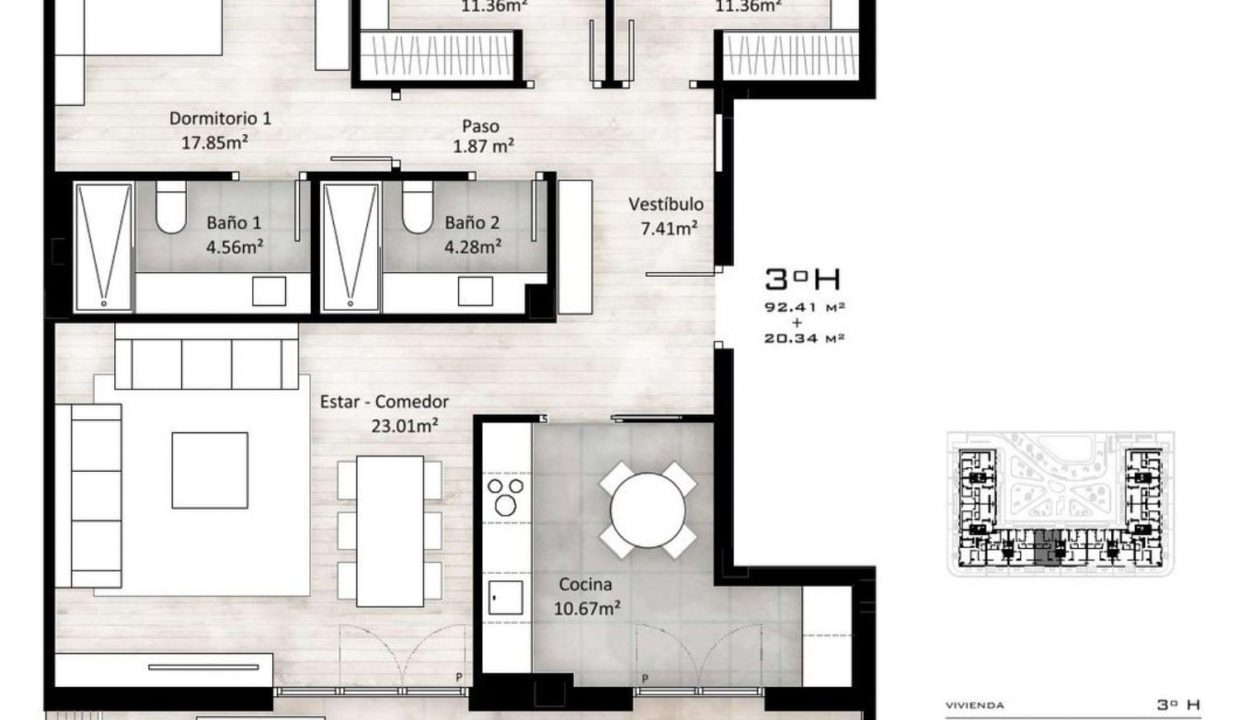 Promoción Residencial Los Arroyos, obra nueva en Lardero (Revista)