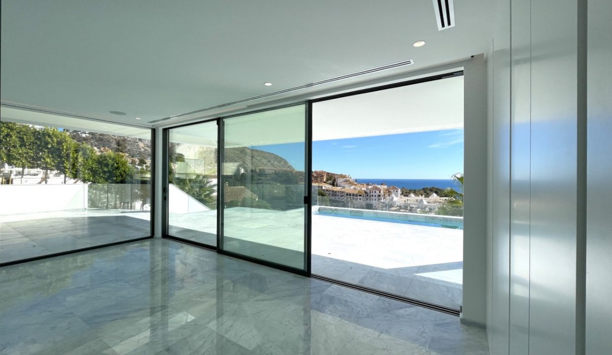 Promoción Villa en la prestigiosa zona de Mascarat, obra nueva en Altea (Revista)