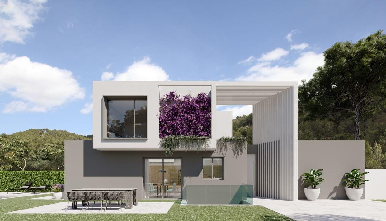 Promoción Villas de la Font, obra nueva en San Juan de Alicante (Revista)
