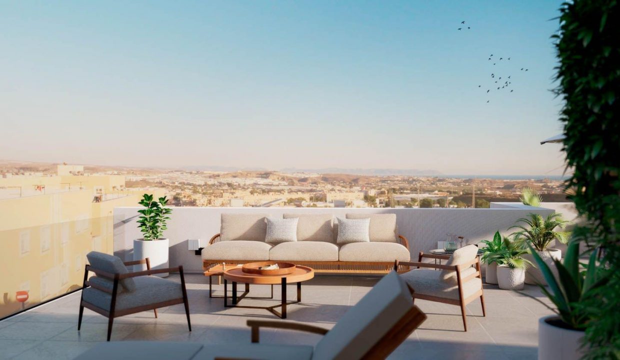 Promoción Los Pinos Terrazas, obra nueva en Huércal de Almería (Revista)
