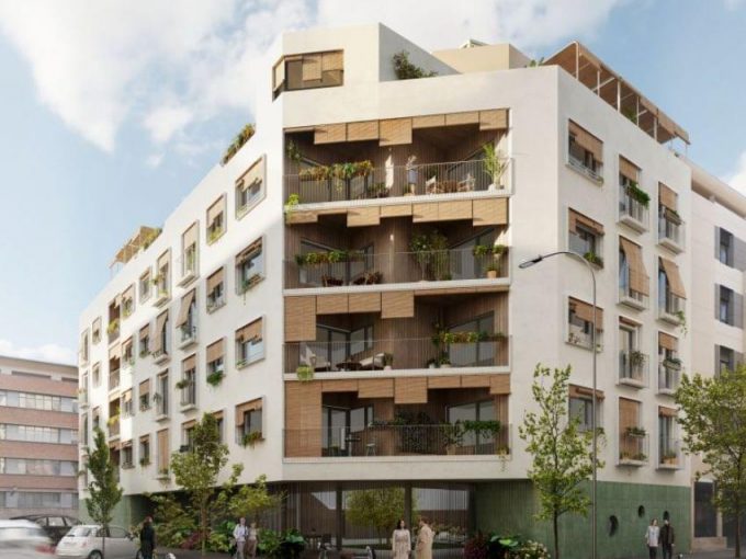 Promoción Covivienda ecológica Tomás Bretón, obra nueva en Madrid (Revista)