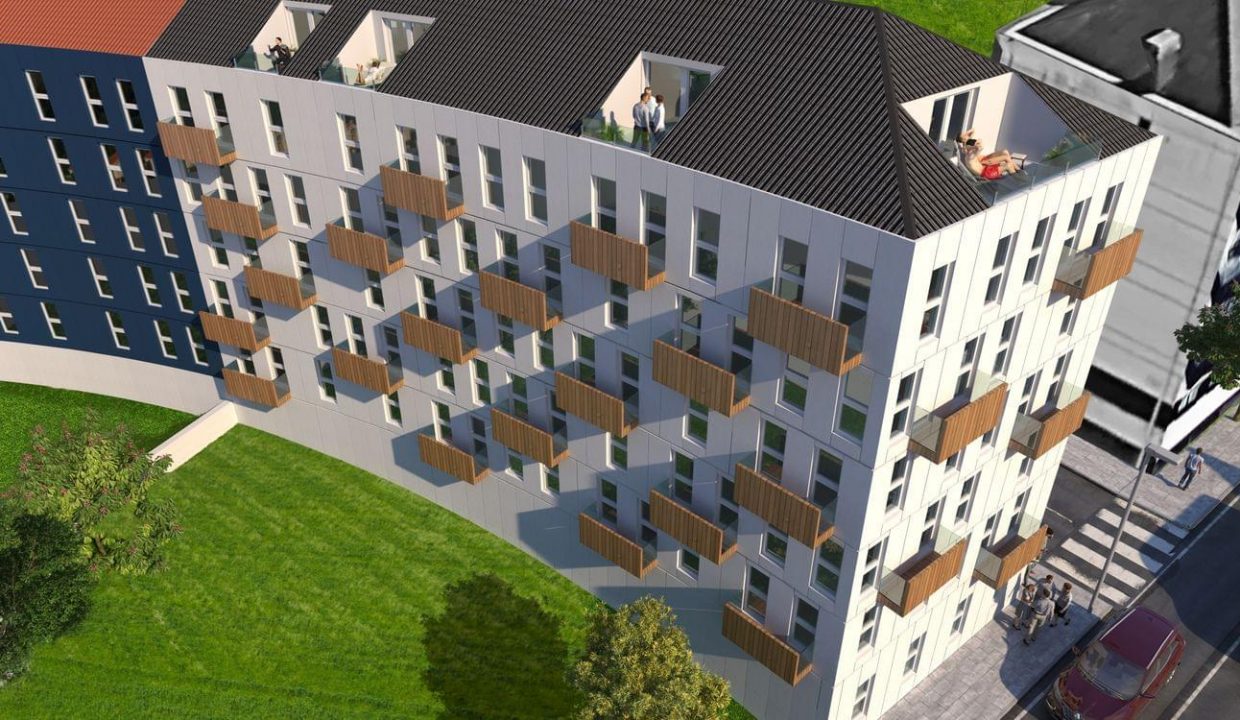Promoción Santa Marta Novo Residencial S.C.G.V., obra nueva en Monte de Conxo (Revista)