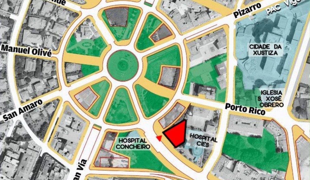 Promoción Edificio Plaza España, obra nueva en O Corazón de María (Revista)