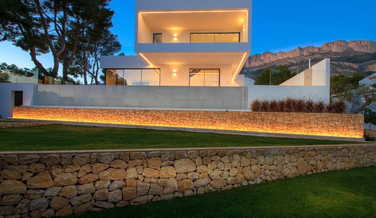 Promoción Impresionante villa de nueva construcción, obra nueva en Altea (Revista)