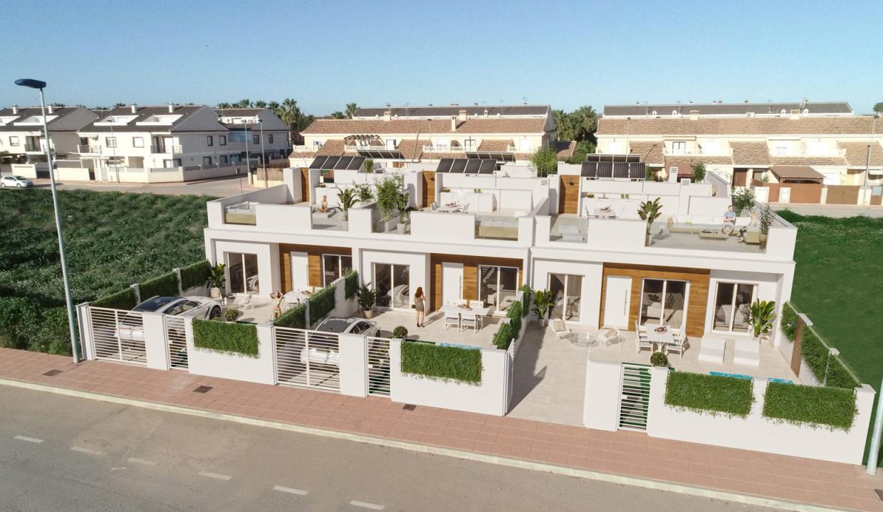 Promoción Senda de Los Flamencos, obra nueva en San Javier (Revista)