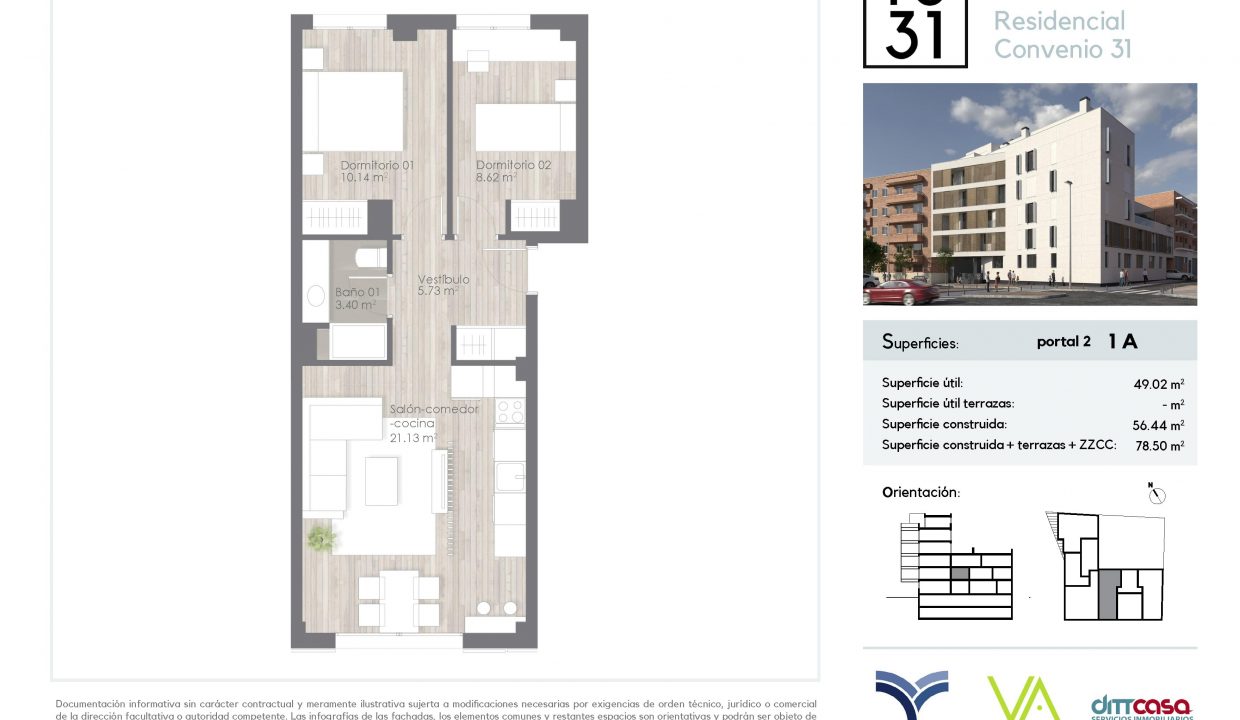 Promoción Convenio 31, obra nueva en Madrid (Revista)