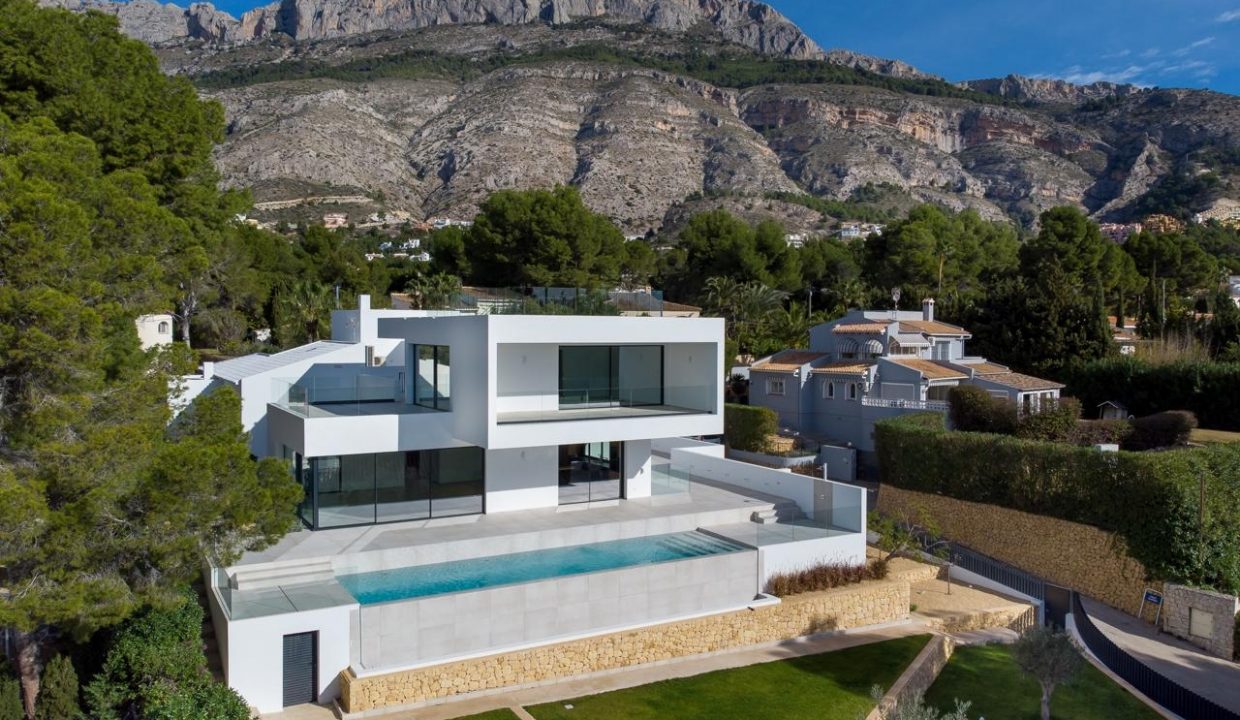 Promoción Impresionante villa de nueva construcción, obra nueva en Altea (Revista)