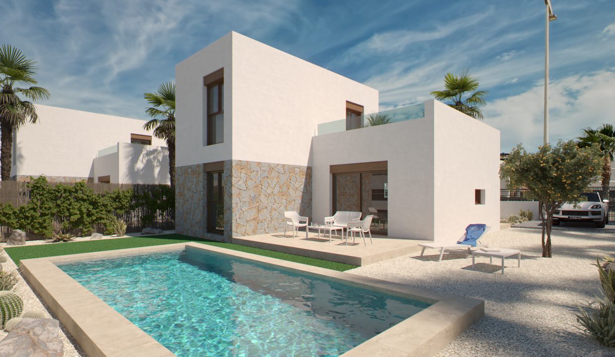 Promoción Gante Villas R21, obra nueva en Algorfa (Revista)