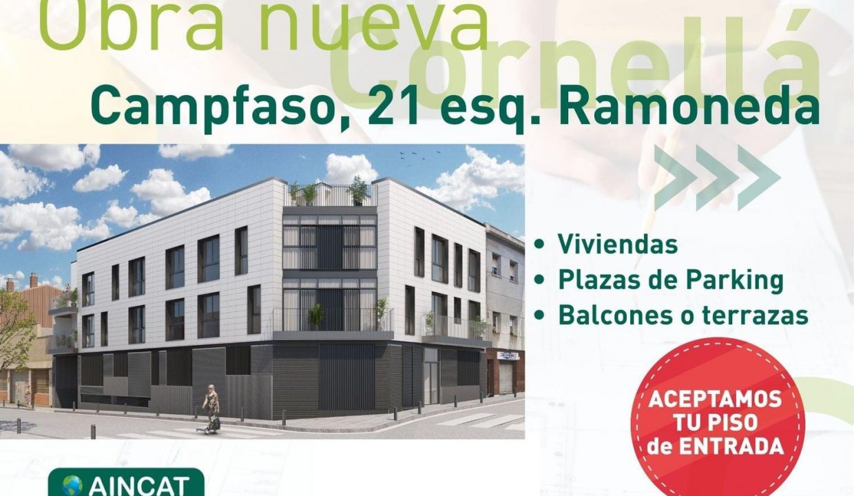 Promoción CAMPFASO, obra nueva en Cornellà de Llobregat (Revista)
